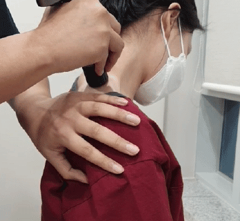 쇼크웨이브 시술 장면1